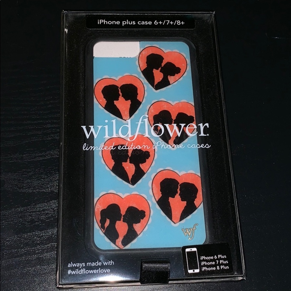 Wildflower iPhone plus case (6+/7+/8+)